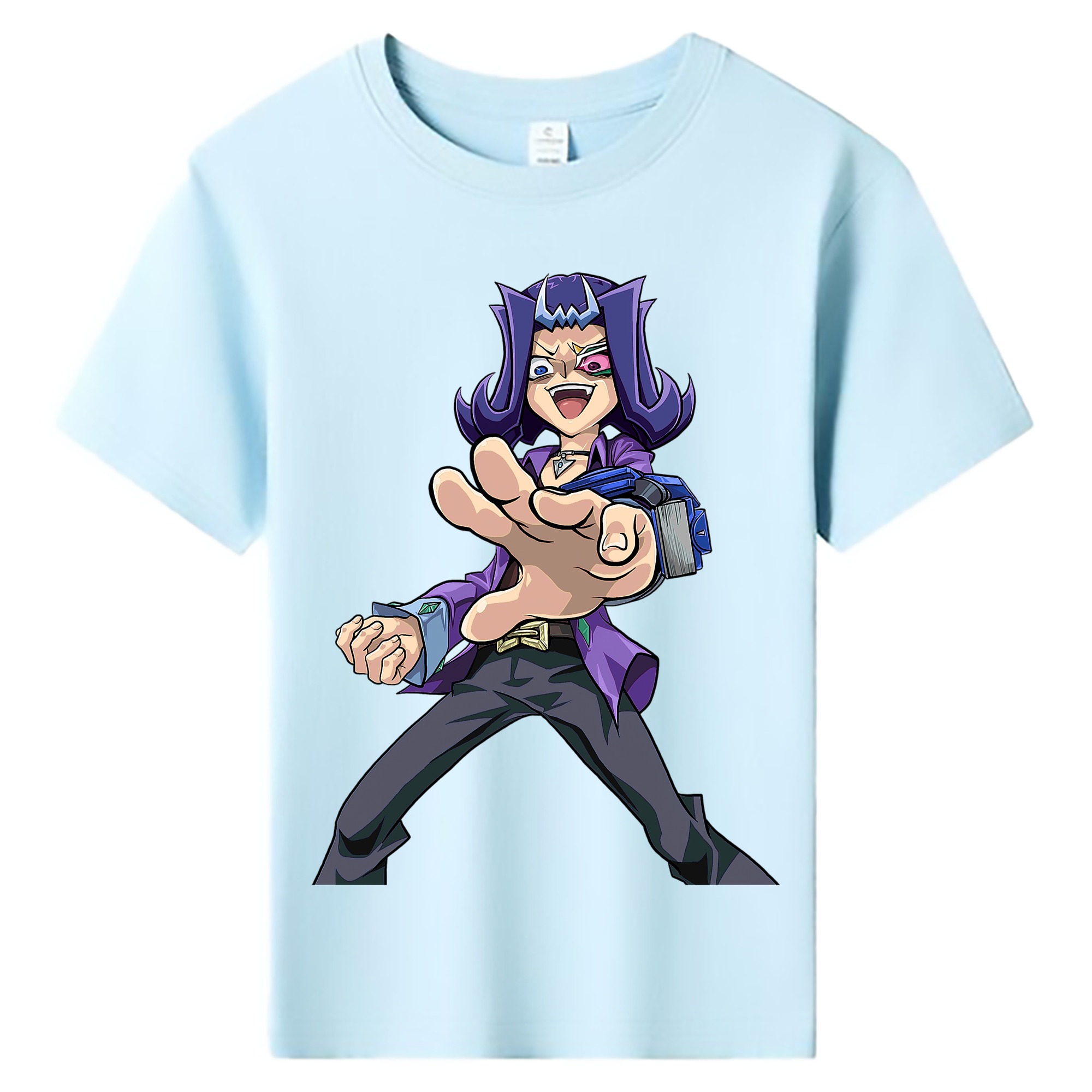 （画像用） 遊☆戯☆王 Yu-Gi-Oh! 綿100％キッズTシャツ（フロントプリント）